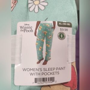 Women's XL Winnie The Pooh Pajama Pants